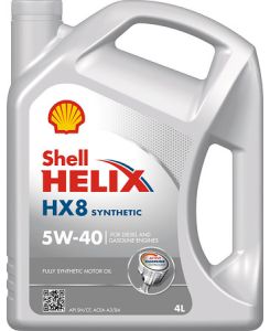 SHELL Helix HX8 Syn 5W-40 SN 4L EURO