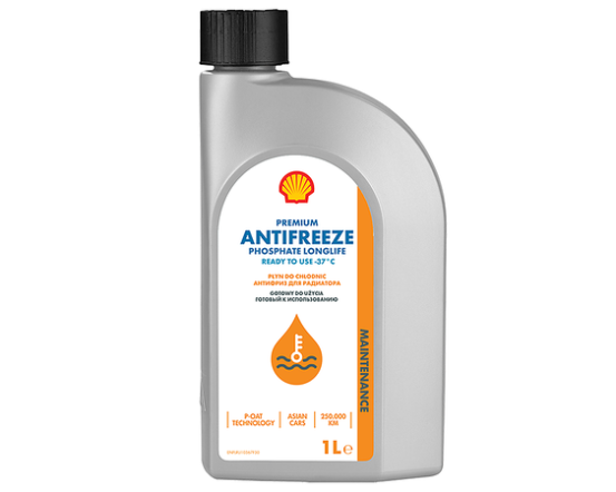 SHELL Premium Antifreeze Phosphate Longlife ready to use -37C 1 L