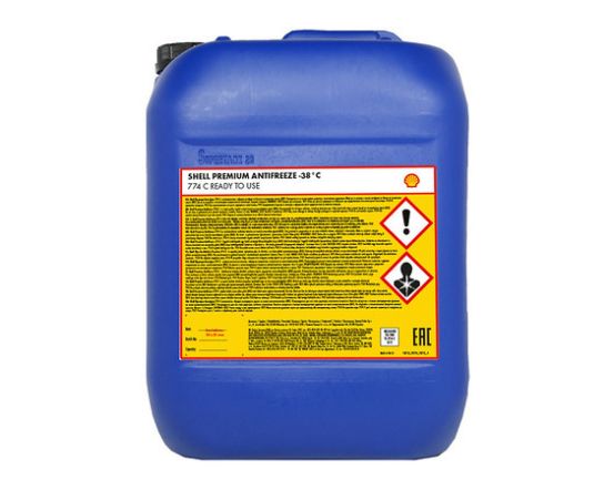 SHELL Premium Antifreeze G12 EVO ready to use 20L