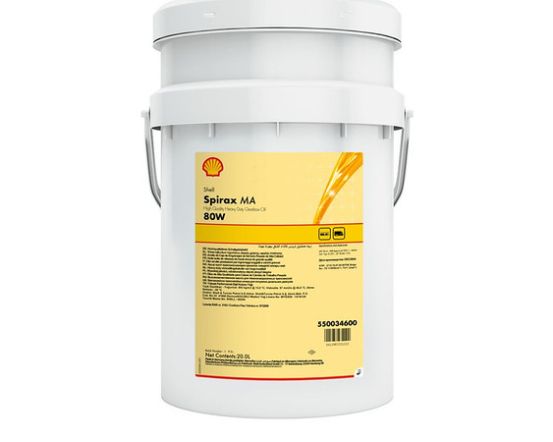 SHELL SPIRAX MA 80W 20L